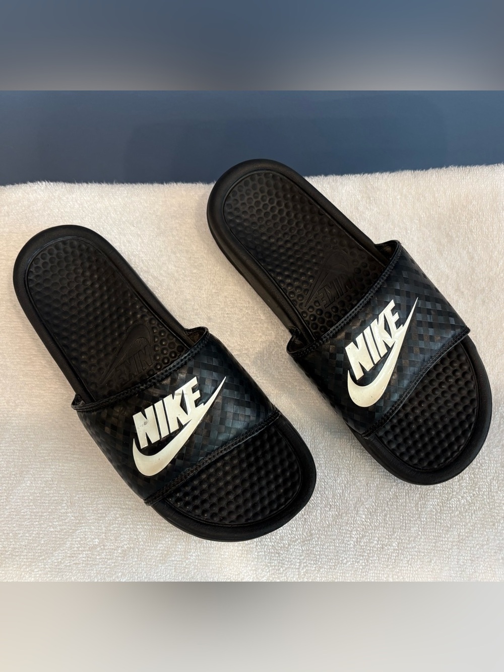 NIKE | Black Slides Sandals | Women’s Size 8 - Picture 9 of 12